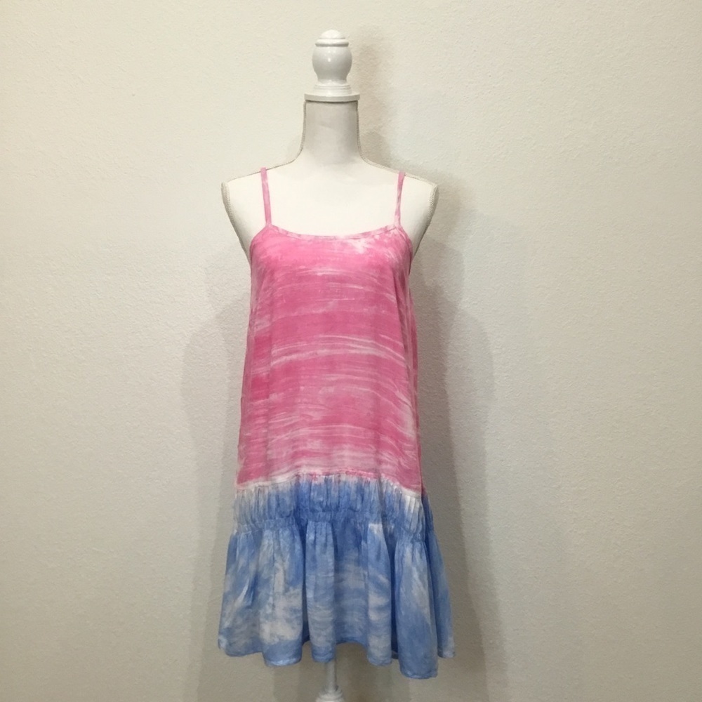 LANI Lau Pink & Blue Dress Cover/Up